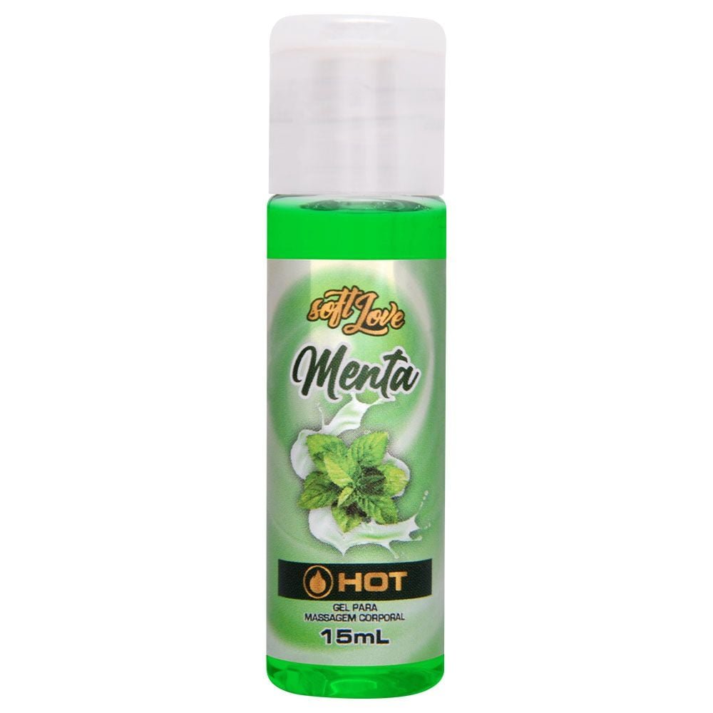 Gel Hot Comestível 15ml Soft Love