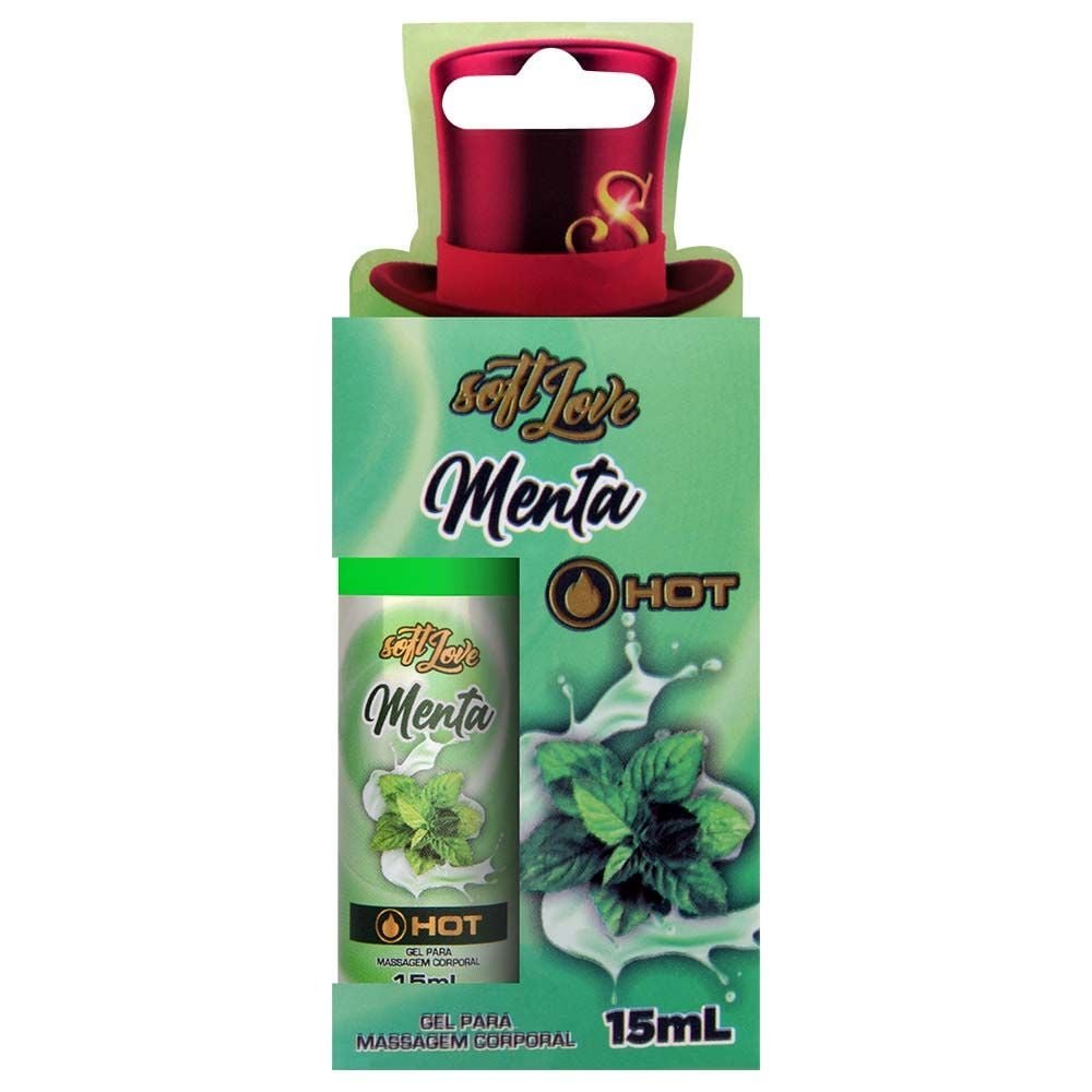 Gel Hot Comestível 15ml Soft Love