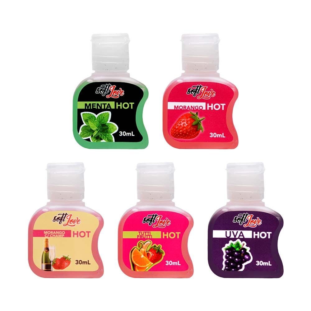 Gel Hot Comestível 30ml Soft Love