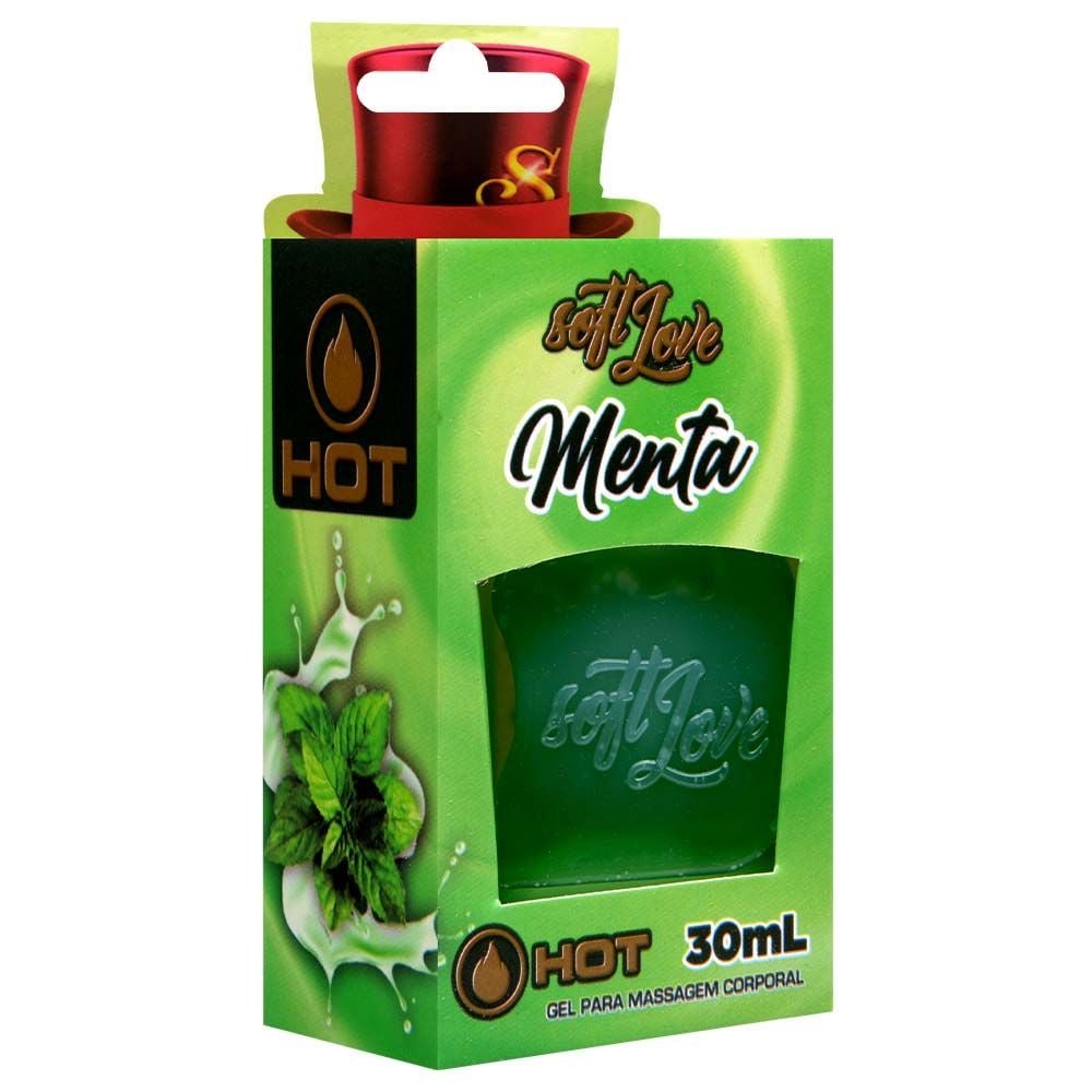 Gel Hot Comestível 30ml Soft Love