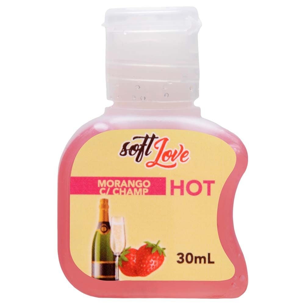 Gel Hot Comestível 30ml Soft Love