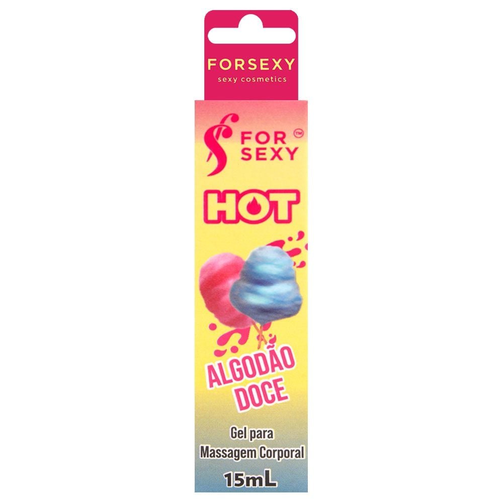 Gel Hot Comestível Saboroso 15ml For Sexy