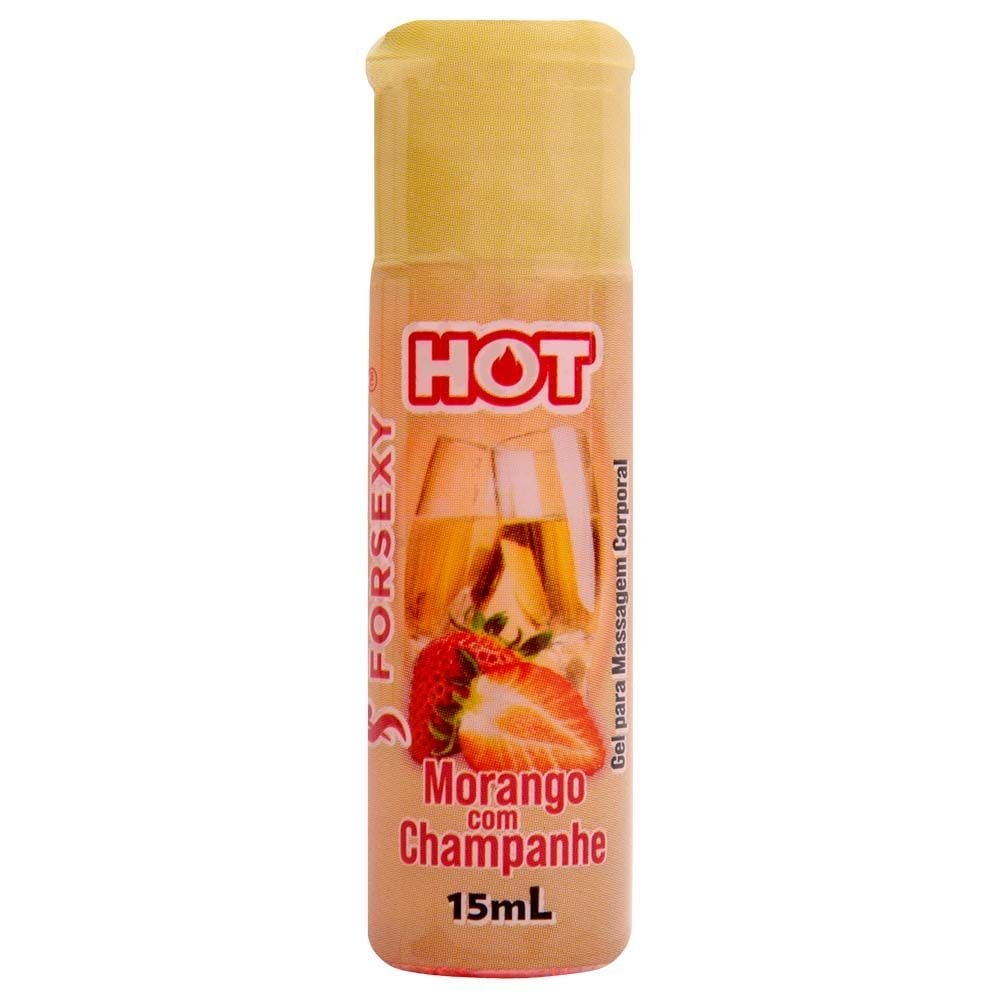Gel Hot Comestível Saboroso 15ml For Sexy