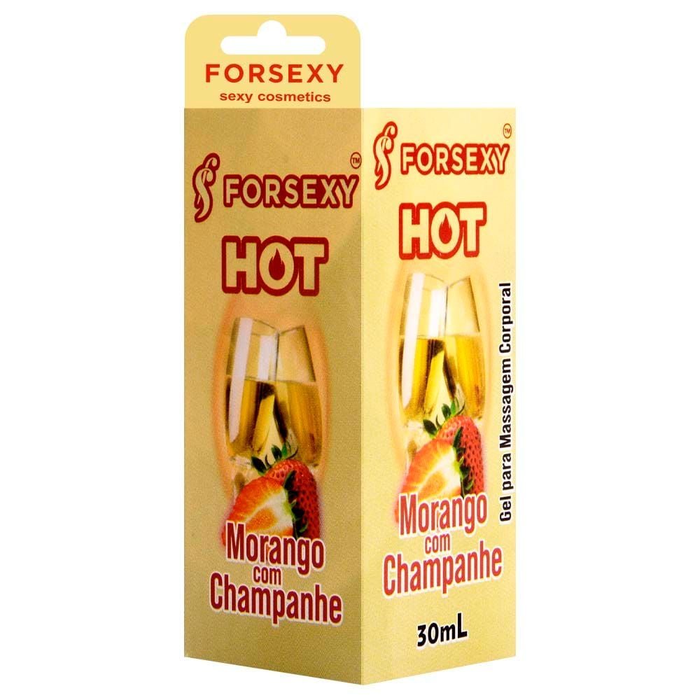 Gel Hot Comestível Saboroso 30ml For Sexy