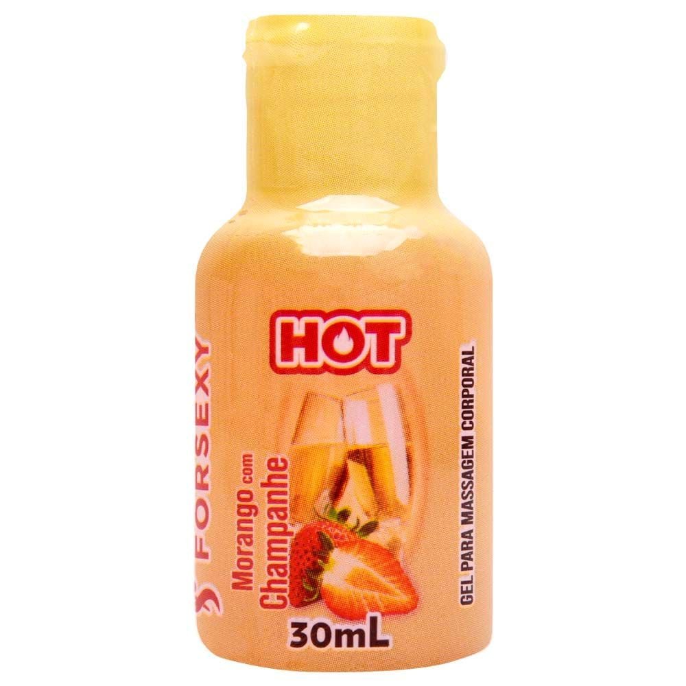 Gel Hot Comestível Saboroso 30ml For Sexy