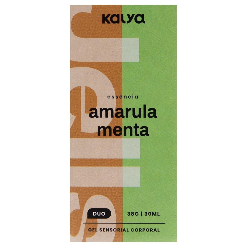 Gel Hot Duo Amarula E Menta Kalya