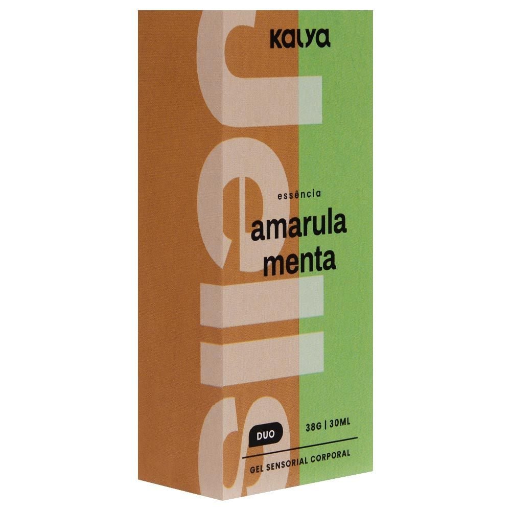 Gel Hot Duo Amarula E Menta Kalya