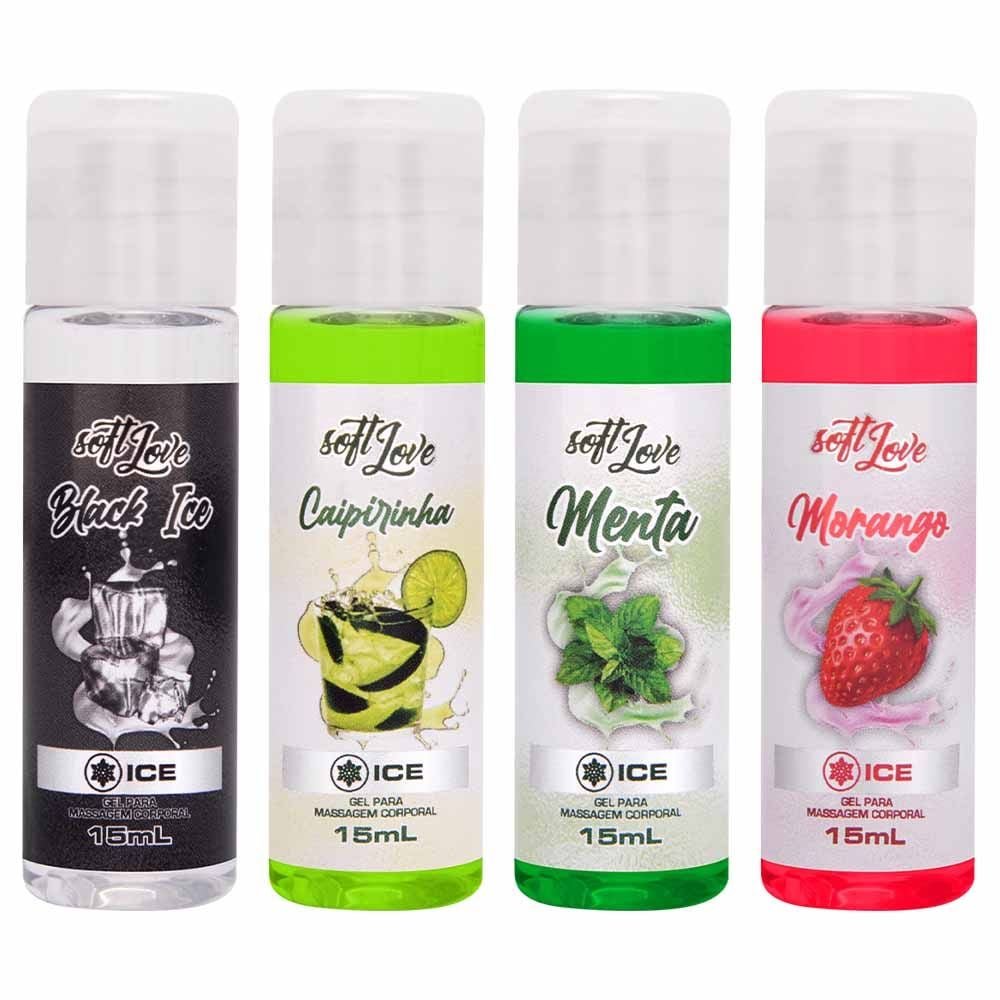 Gel Ice Comestível 15ml Soft Love