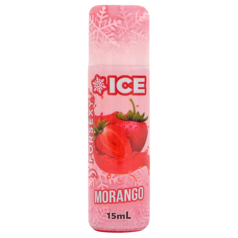 Gel Ice Comestível Saboroso 15ml For Sexy