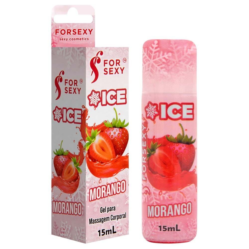 Gel Ice Comestível Saboroso 15ml For Sexy