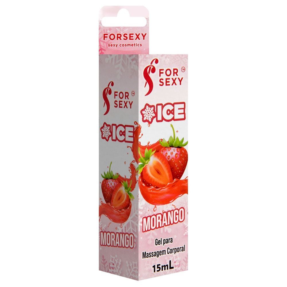 Gel Ice Comestível Saboroso 15ml For Sexy