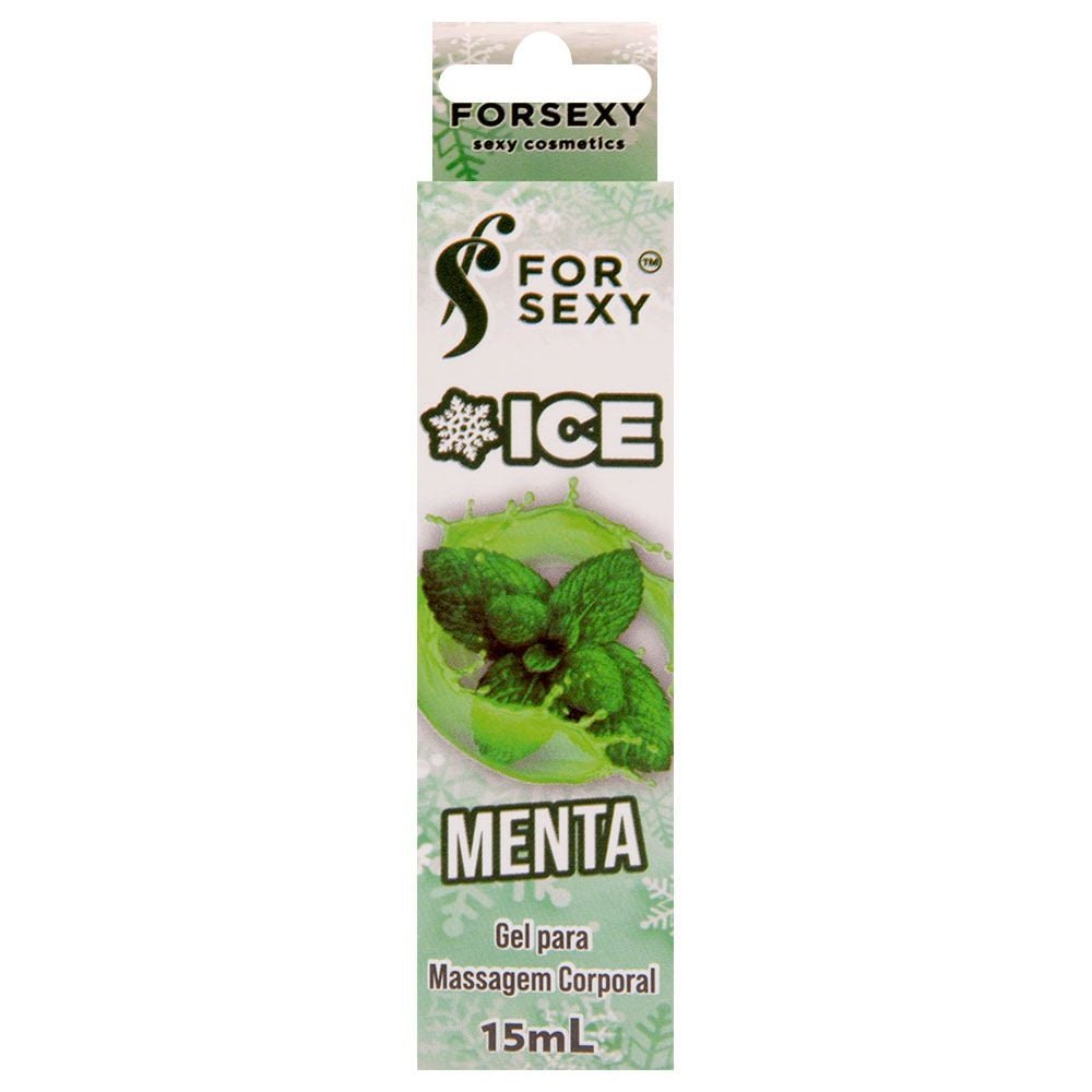 Gel Ice Comestível Saboroso 15ml For Sexy