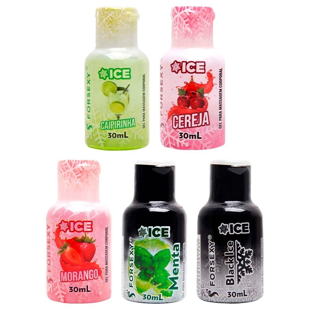 Gel Ice Comestível Saboroso 30ml For Sexy