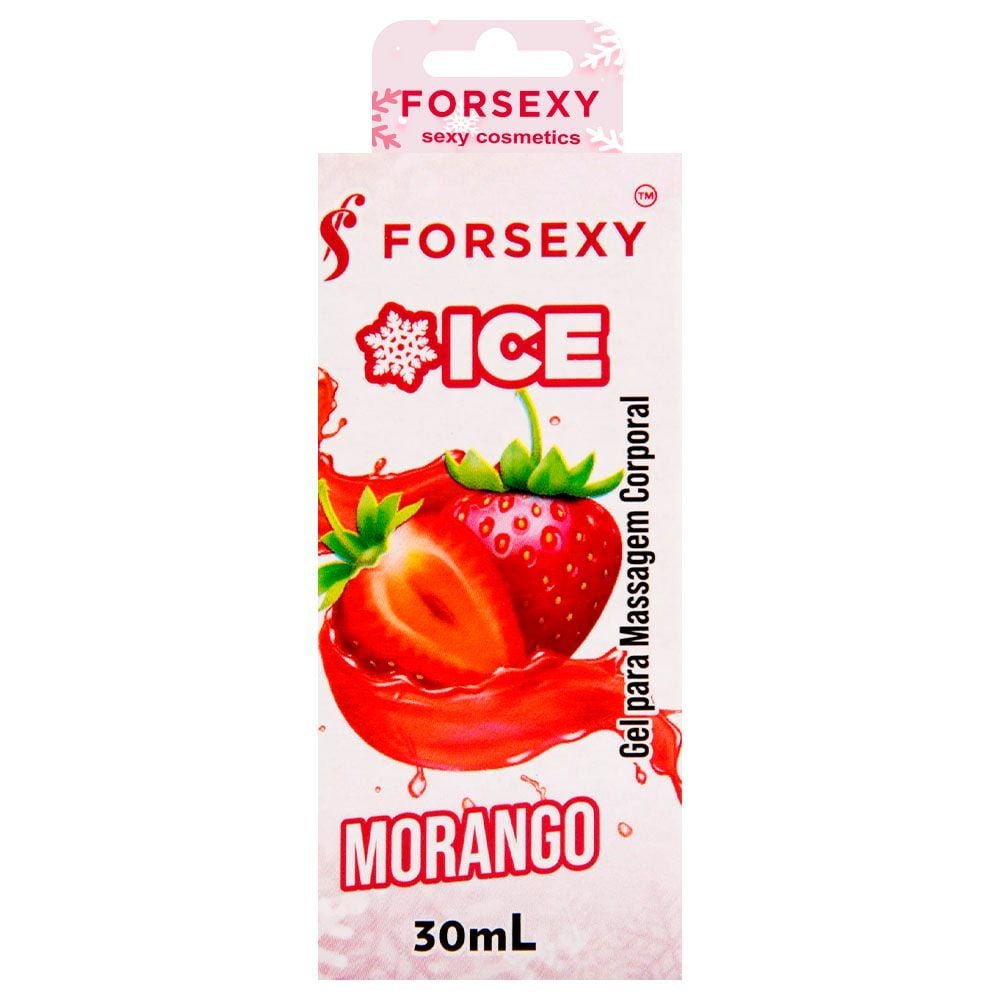 Gel Ice Comestível Saboroso 30ml For Sexy