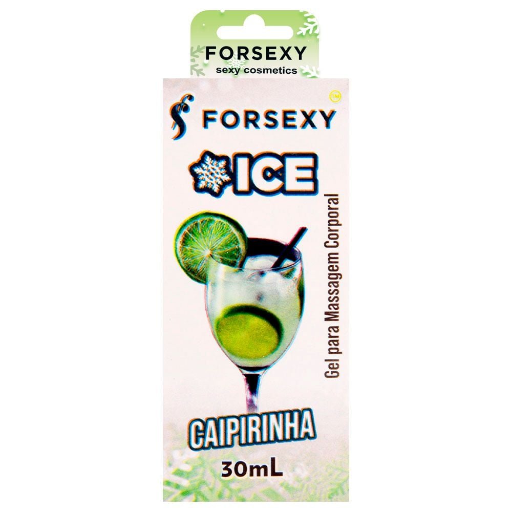 Gel Ice Comestível Saboroso 30ml For Sexy