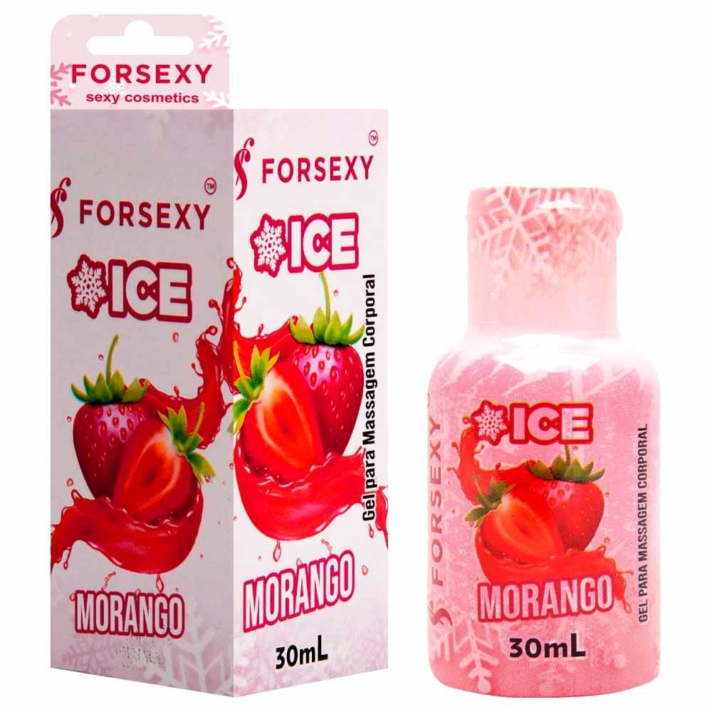Gel Ice Comestível Saboroso 30ml For Sexy