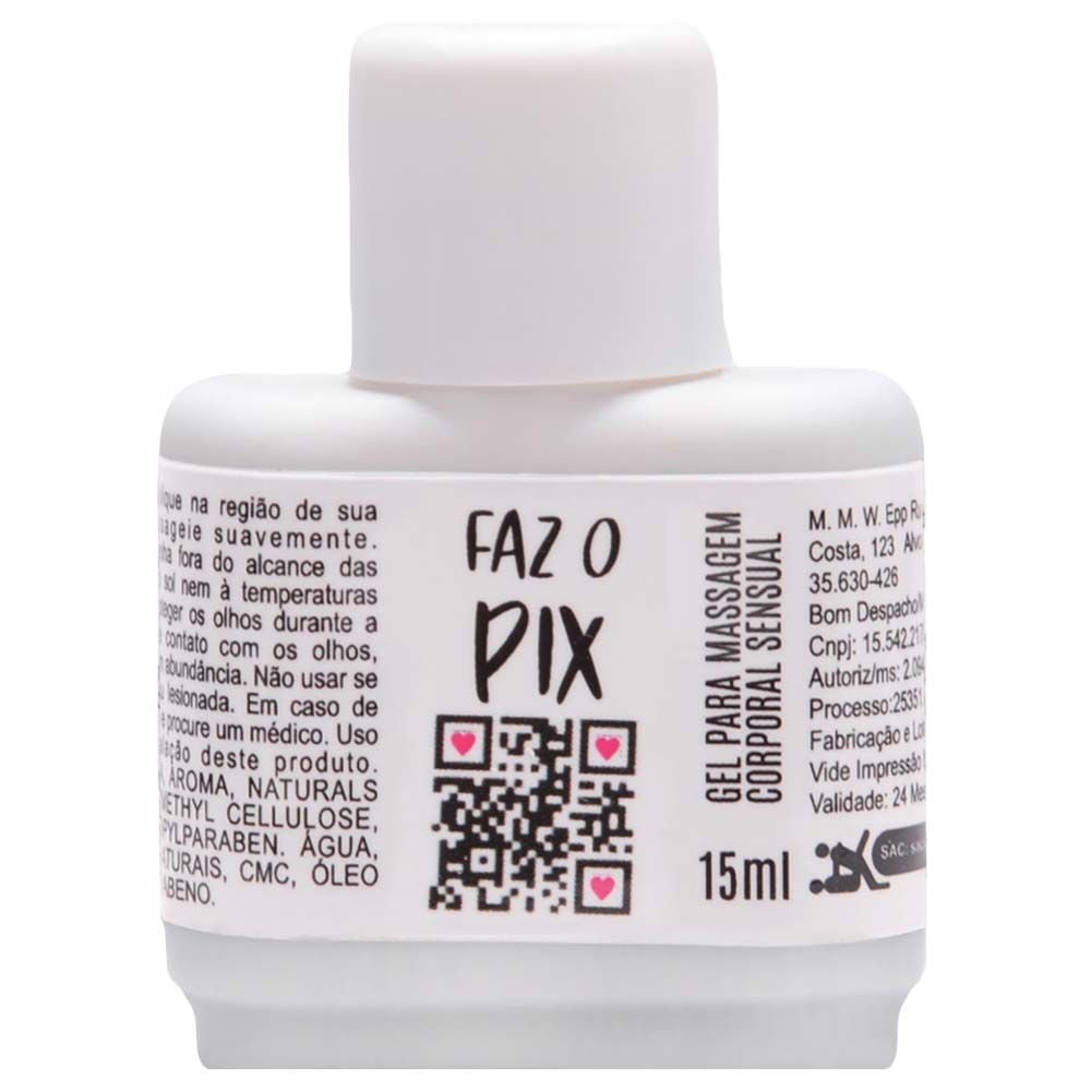 Gel Ice Faz O Pix Tatoo 15ml Segred Love