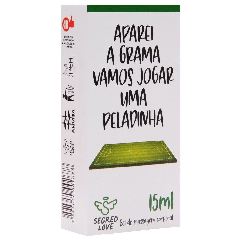 Gel Jogar Uma Peladinha Tatoo 15ml Segred Love