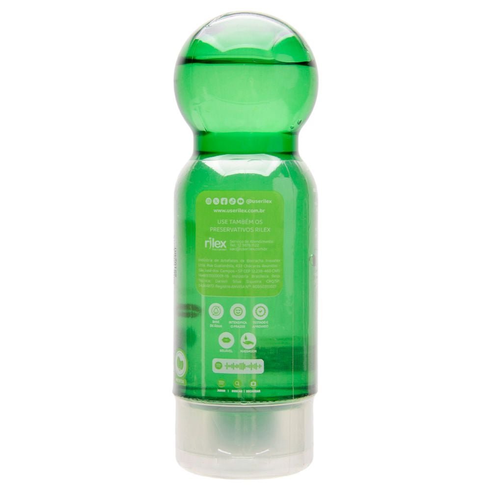 Gel Lubrificante íntimo Menta 200g Rilex