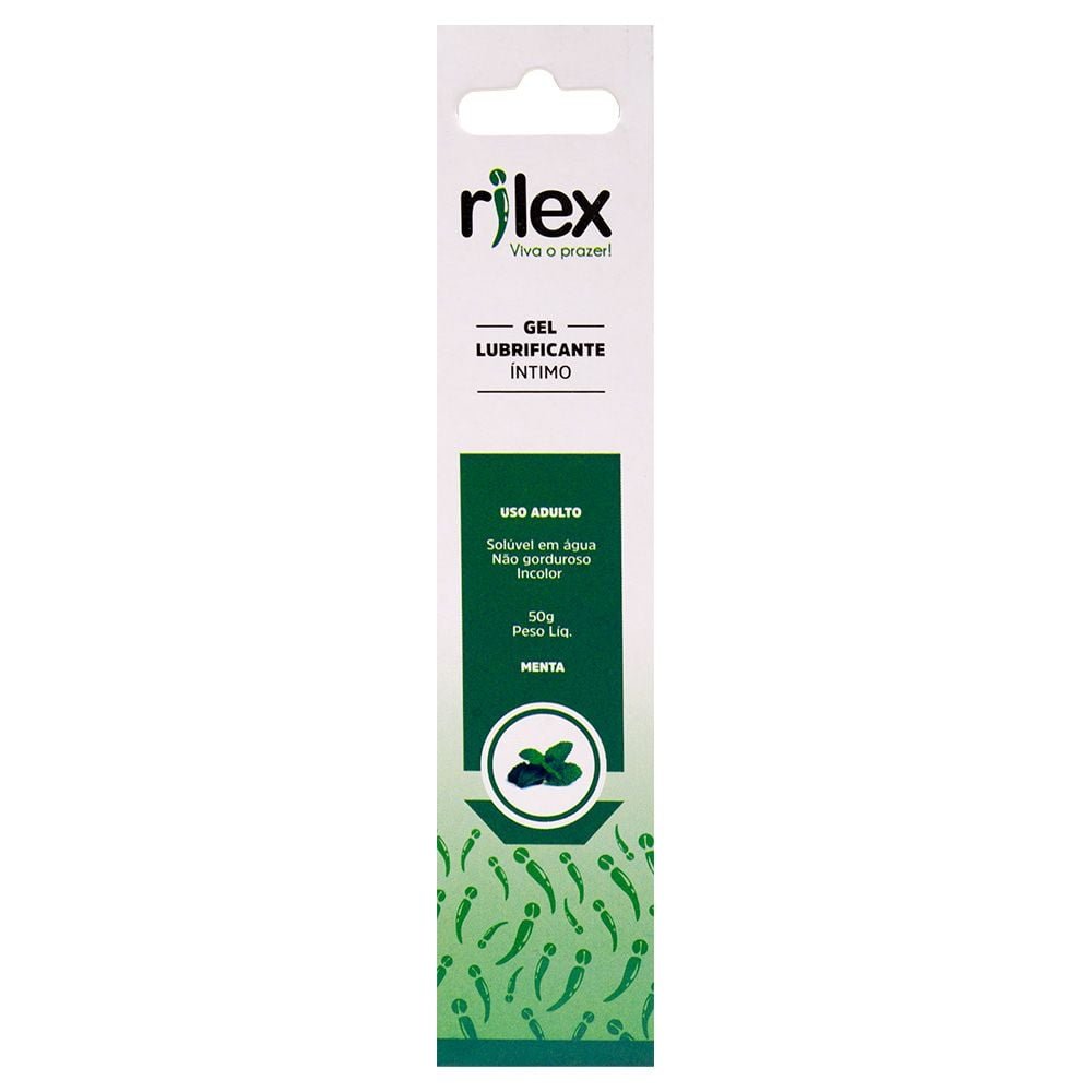 Gel Lubrificante íntimo Menta 50g Rilex