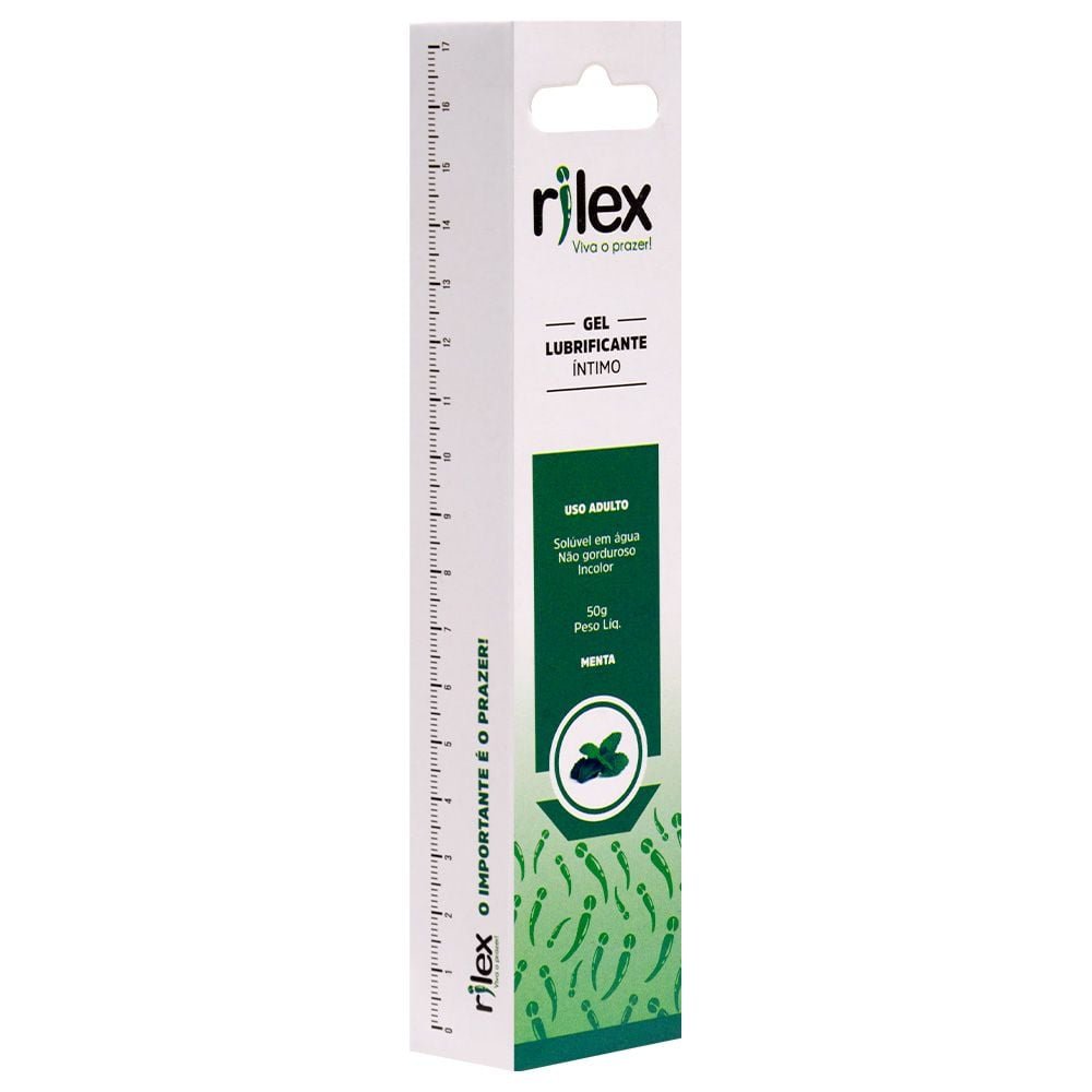 Gel Lubrificante íntimo Menta 50g Rilex
