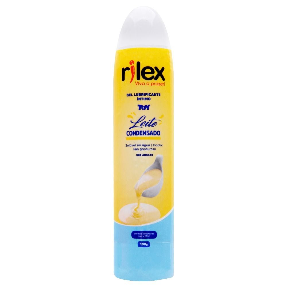 Gel Lubrificante íntimo Toy Leite Condensado 100g Rilex