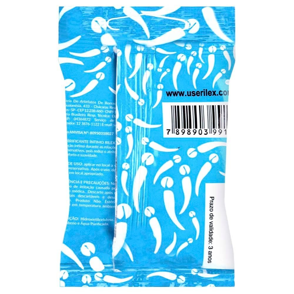 Gel Lubrificante íntimo Tradicional 03 Sachês Rilex