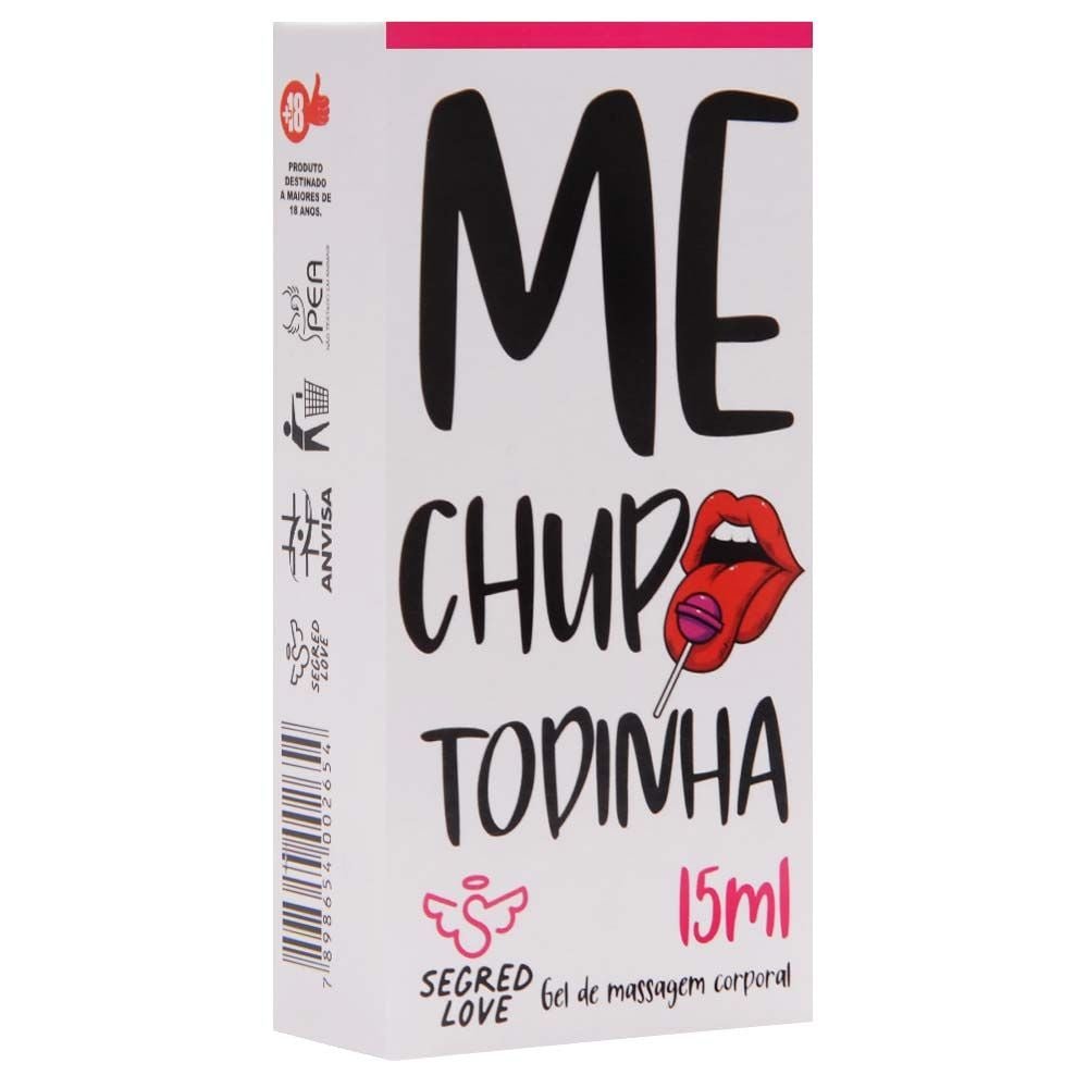 Gel Me Chupa Todinha Tatoo 15ml Segred Love