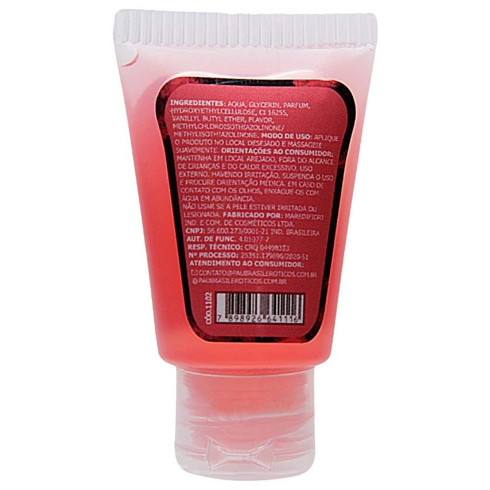 Gel Passione Intensificador Hot 10g Pau Brasil
