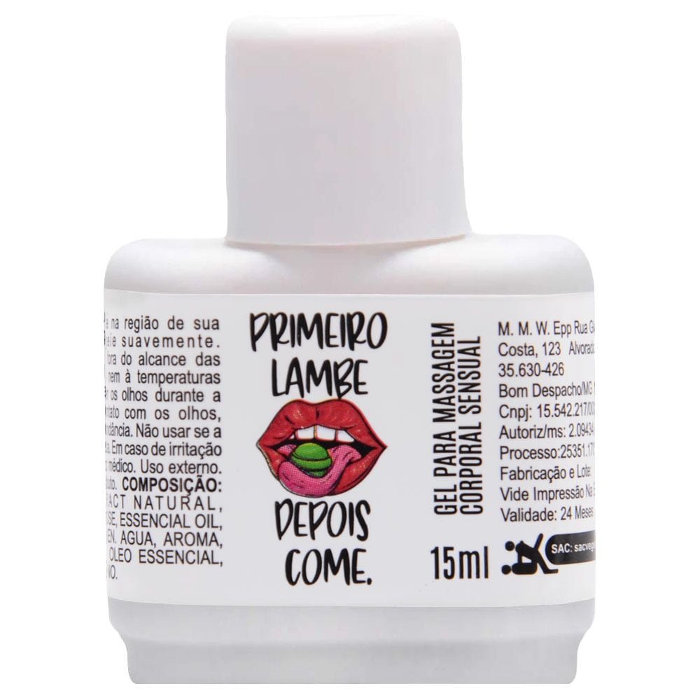 Gel Primeiro Vc Lambe Tatoo 15ml Segred Love