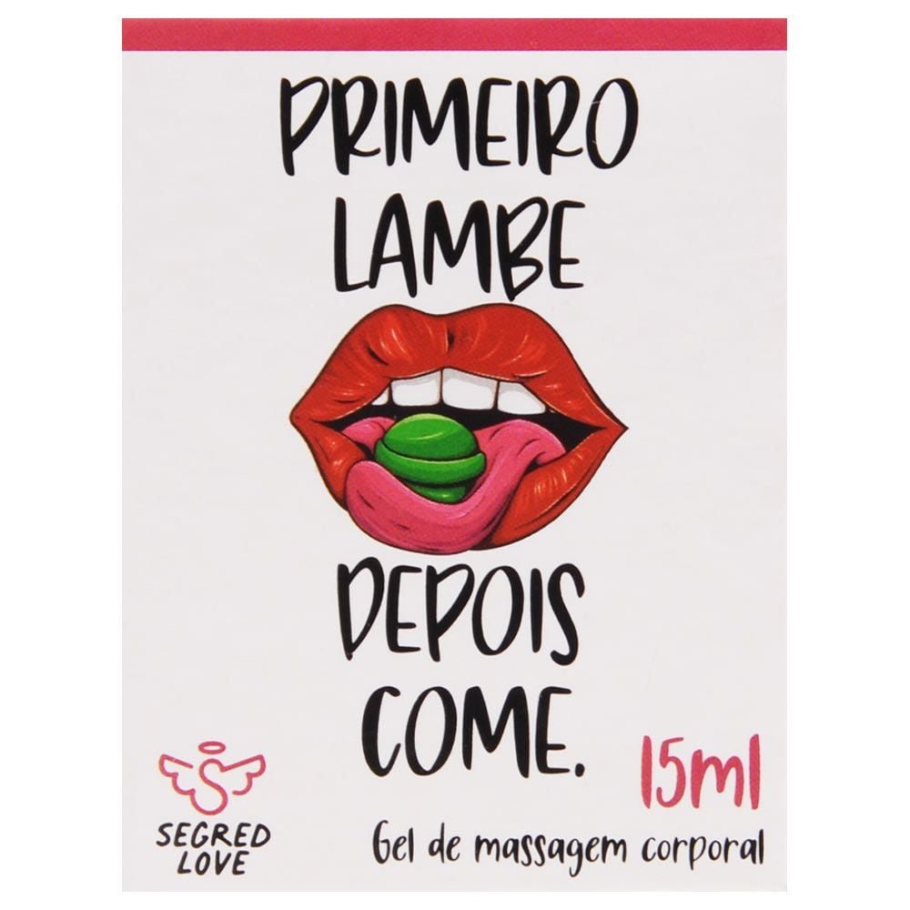 Gel Primeiro Vc Lambe Tatoo 15ml Segred Love