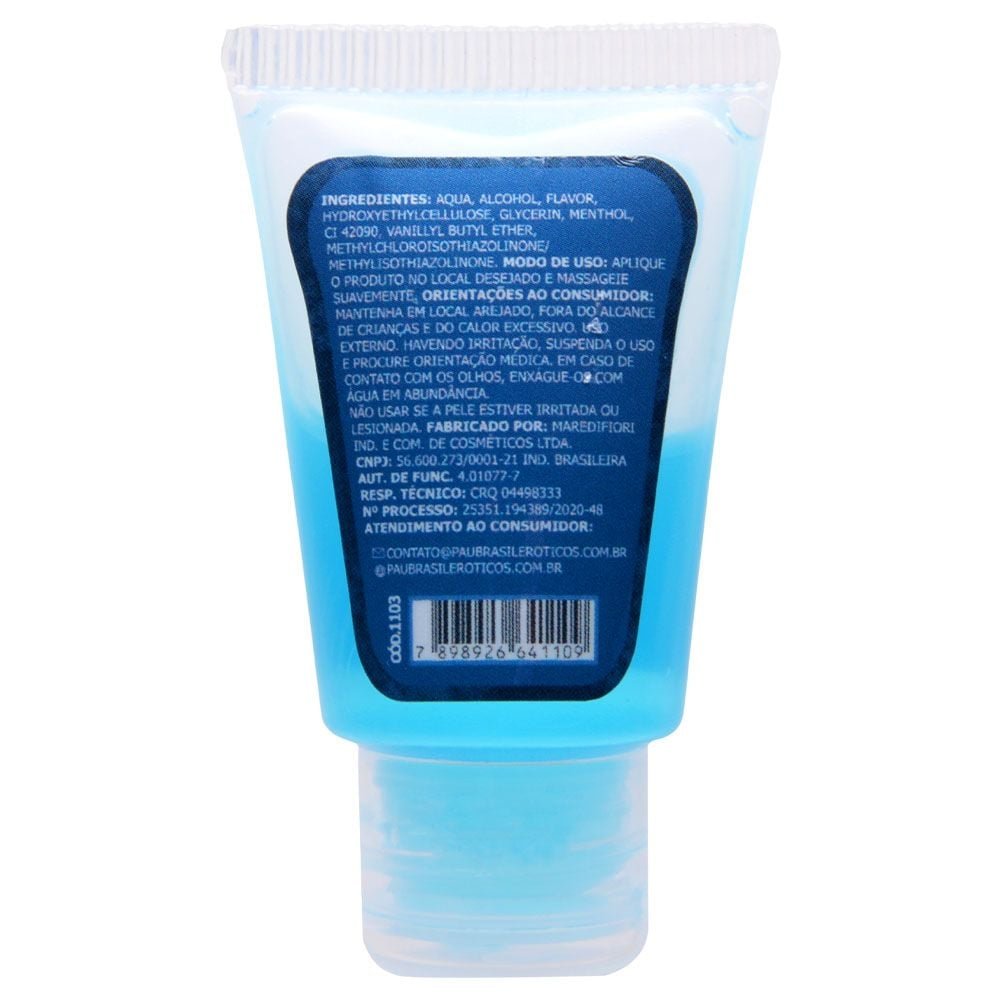 Gel Slow Retardante Masculino 10g Pau Brasil