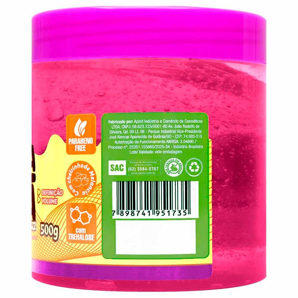 Gelatina Capilar Antifrizz Aromática 500g Apinil