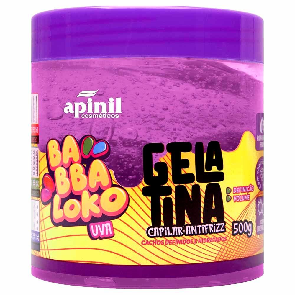 Gelatina Capilar Antifrizz Aromática 500g Apinil
