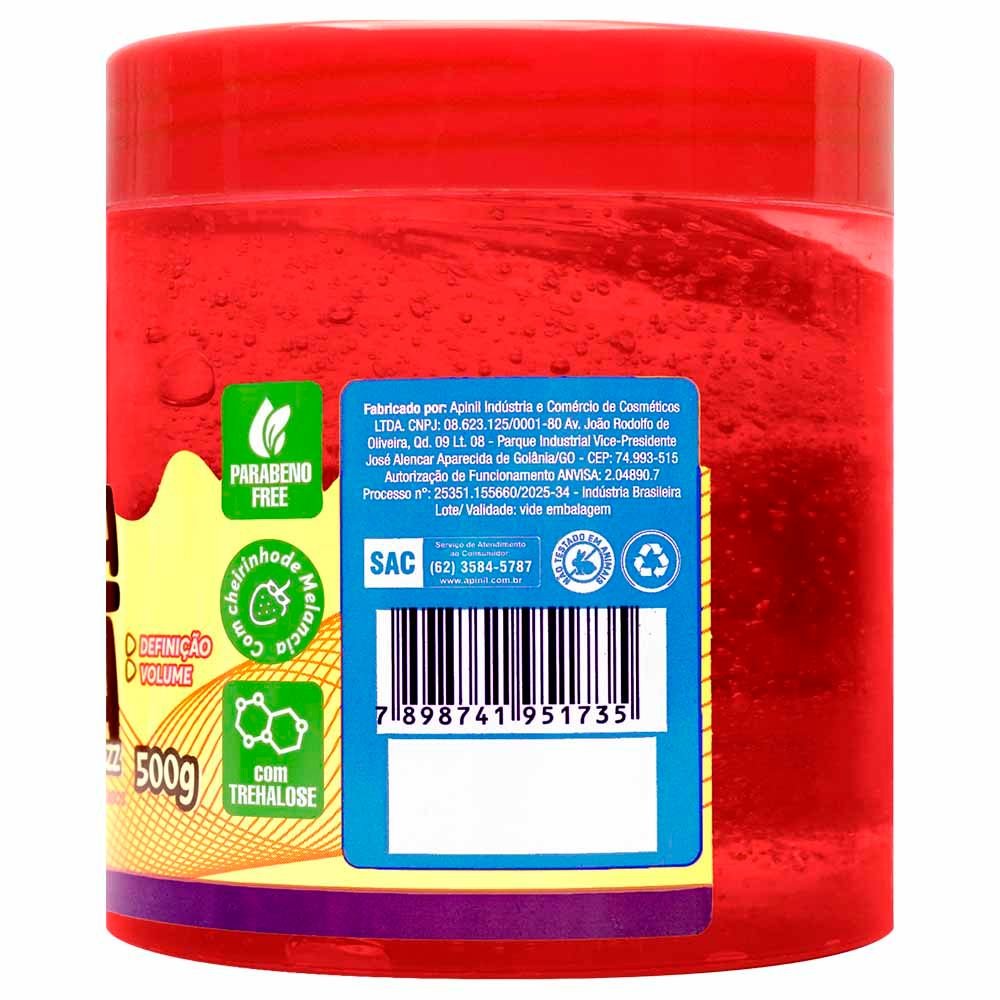 Gelatina Capilar Antifrizz Aromática 500g Apinil