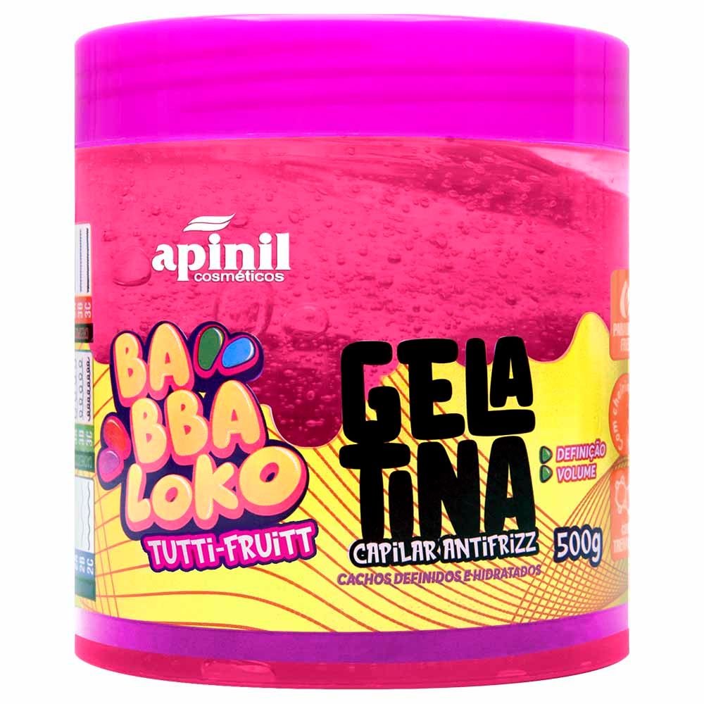 Gelatina Capilar Antifrizz Aromática 500g Apinil