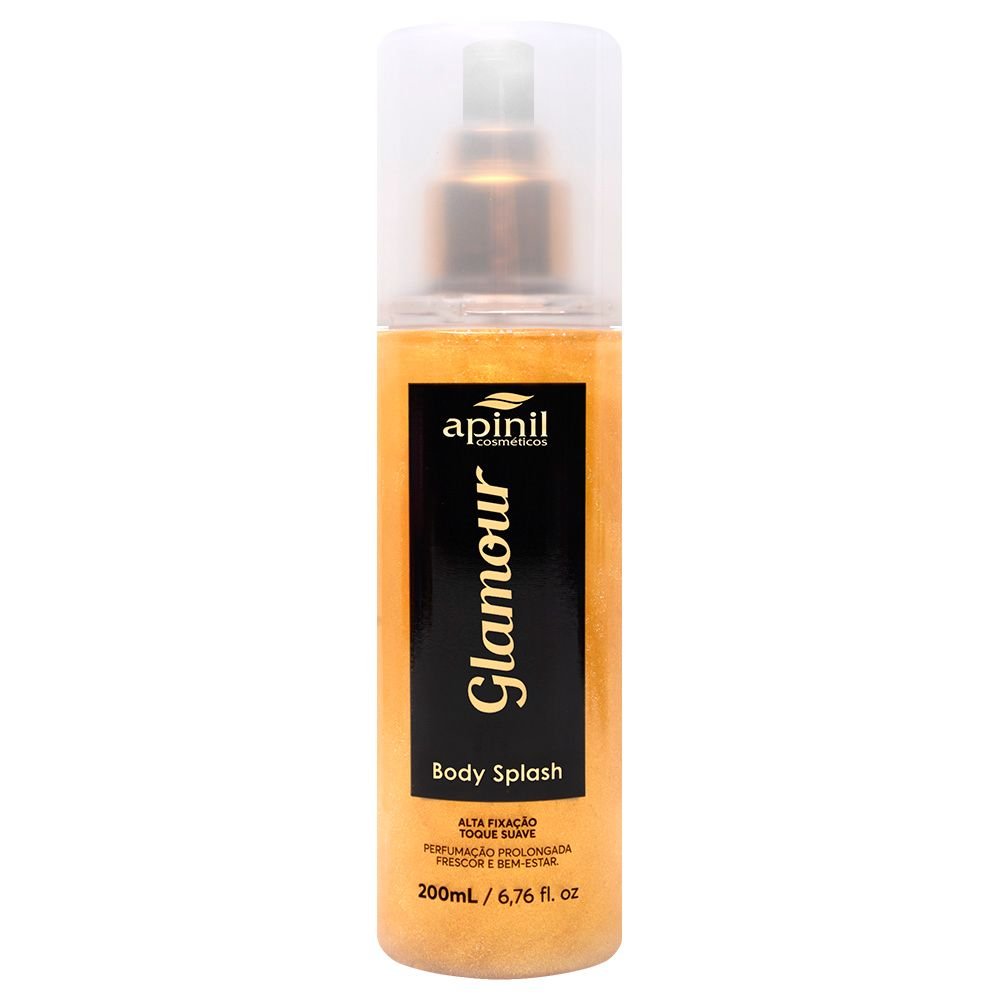 Glamour Body Splash Shine Toque Suave 200ml Apinil