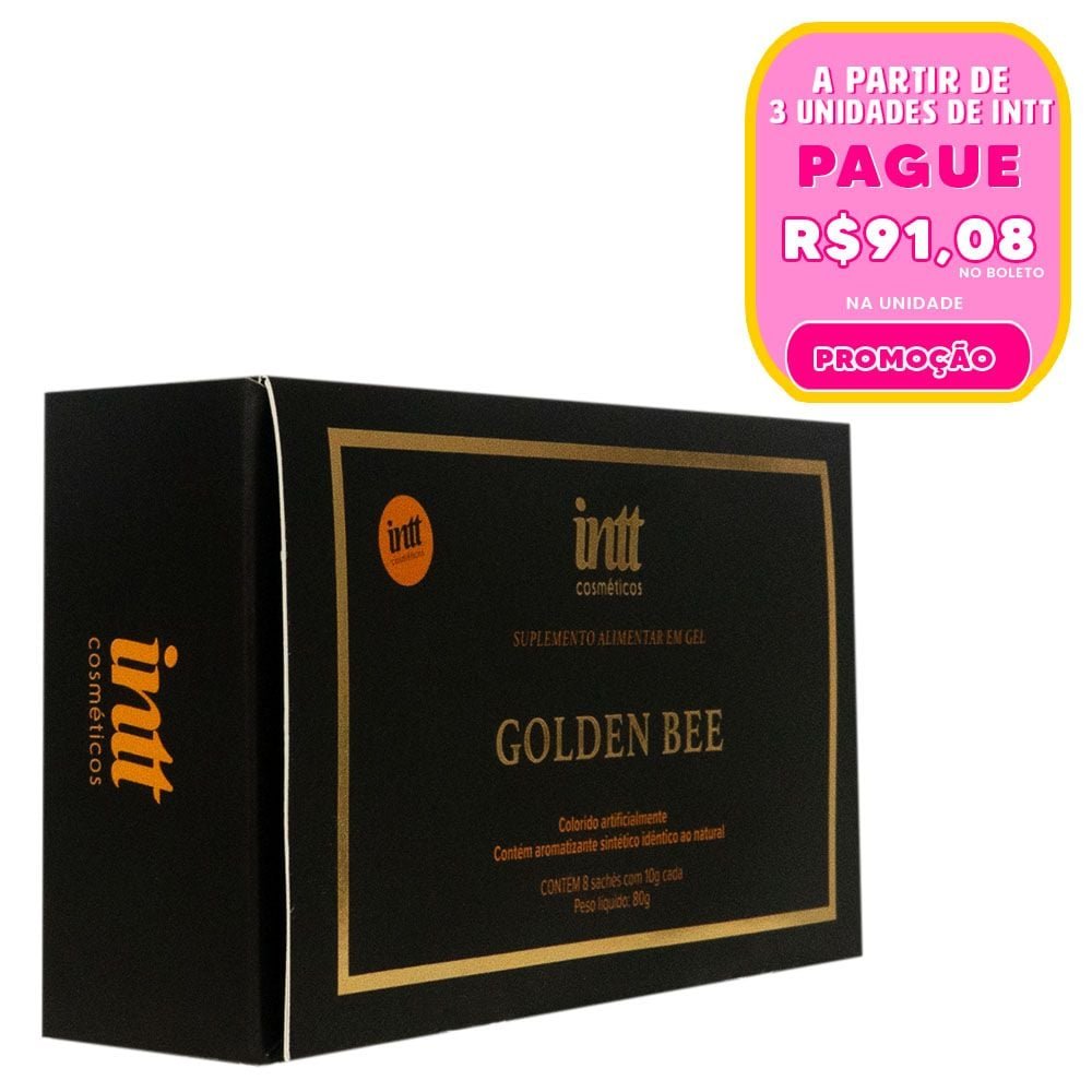 Golden Bee Melzinho Cafeína Taurina Arginina Intt