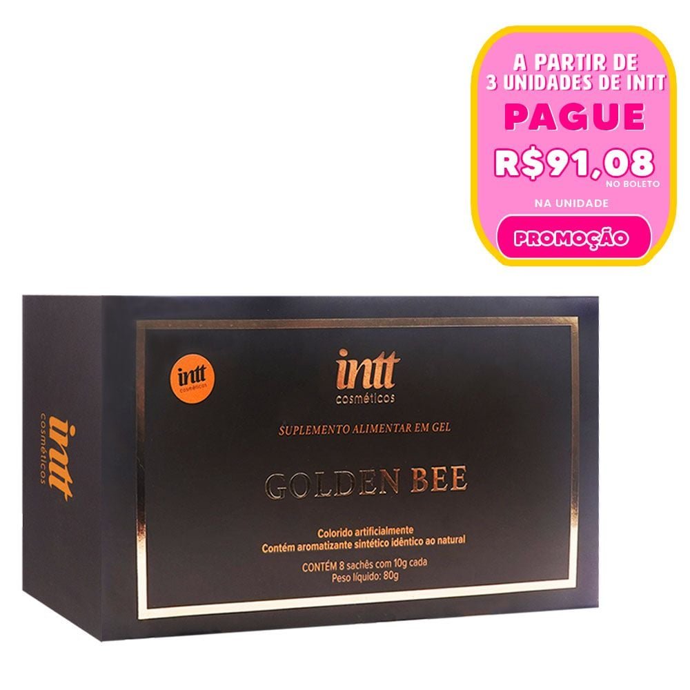 Golden Bee Melzinho Cafeína Taurina Arginina Intt