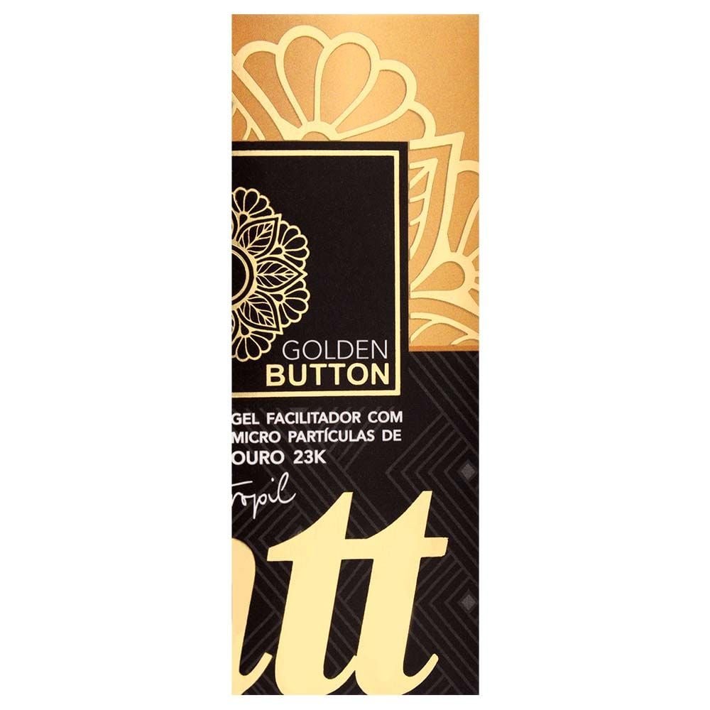Golden Button Gel Particulas Ouro 23k 17ml Intt