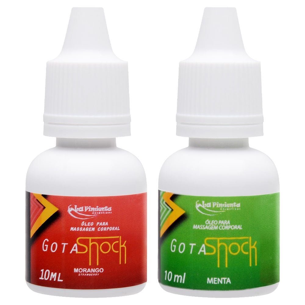 Gota Shock Gel Beijável Eletrizante 10ml La Pimienta