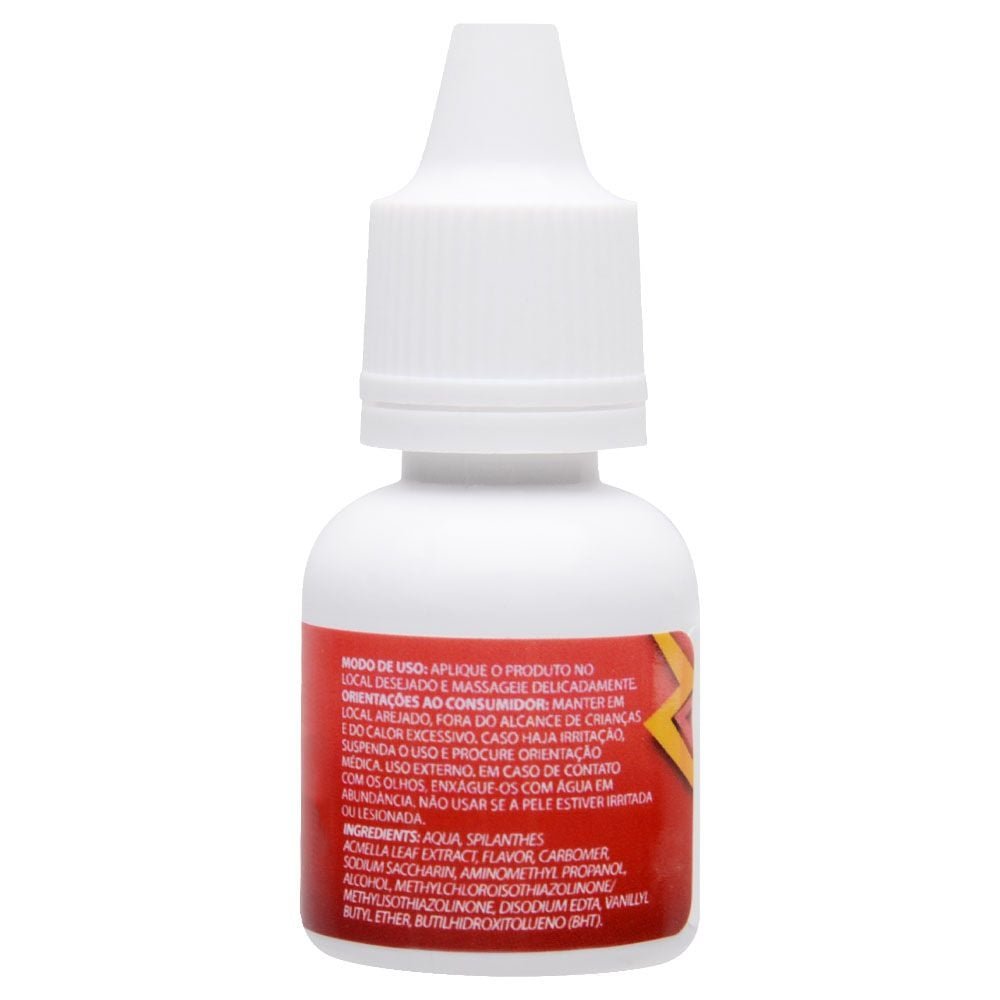 Gota Shock Gel Beijável Eletrizante 10ml La Pimienta