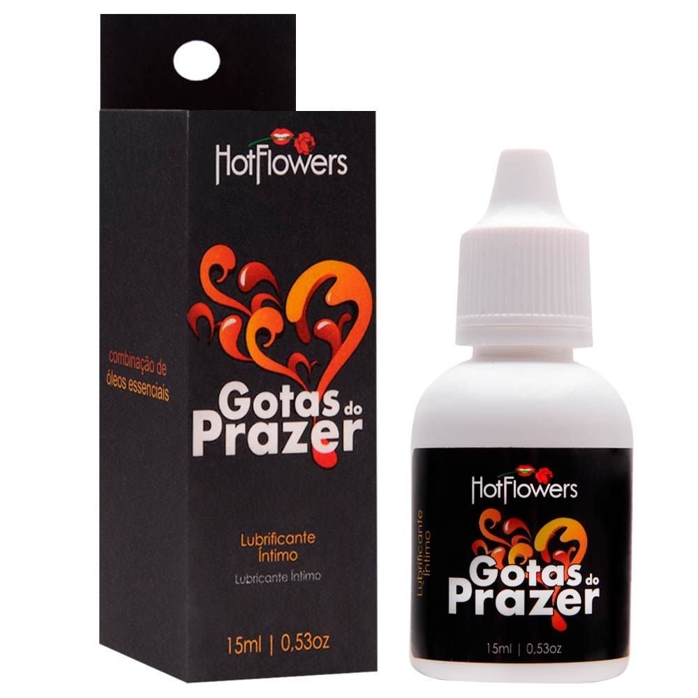 Gotas Do Prazer Líquido 15ml Hot Flowers