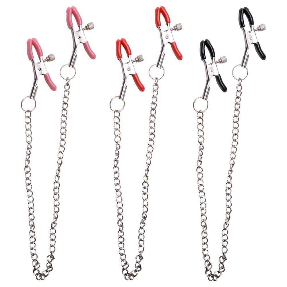 Grampos Corrente Prendedor Mamilo Sexy Import
