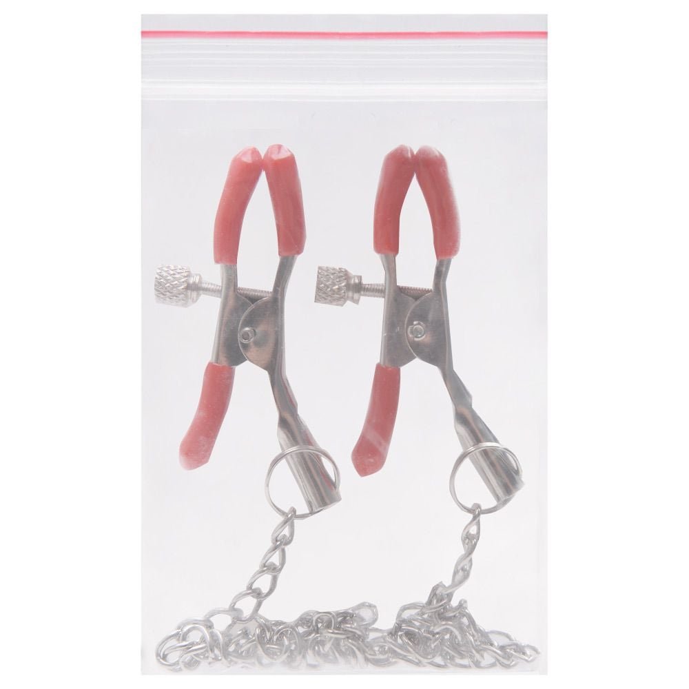 Grampos Corrente Prendedor Mamilo Sexy Import