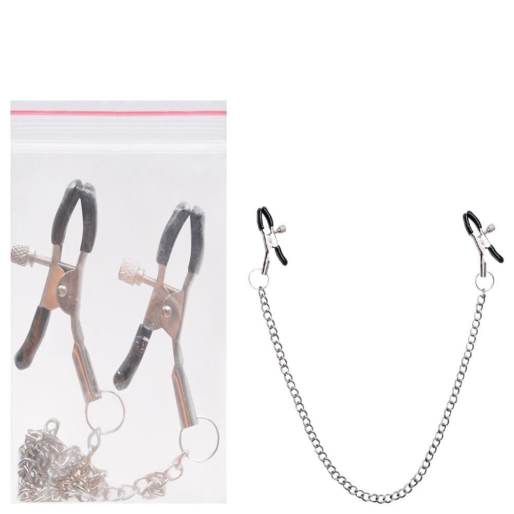 Grampos Corrente Prendedor Mamilo Sexy Import
