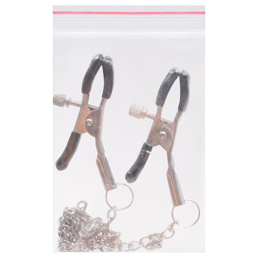 Grampos Corrente Prendedor Mamilo Sexy Import