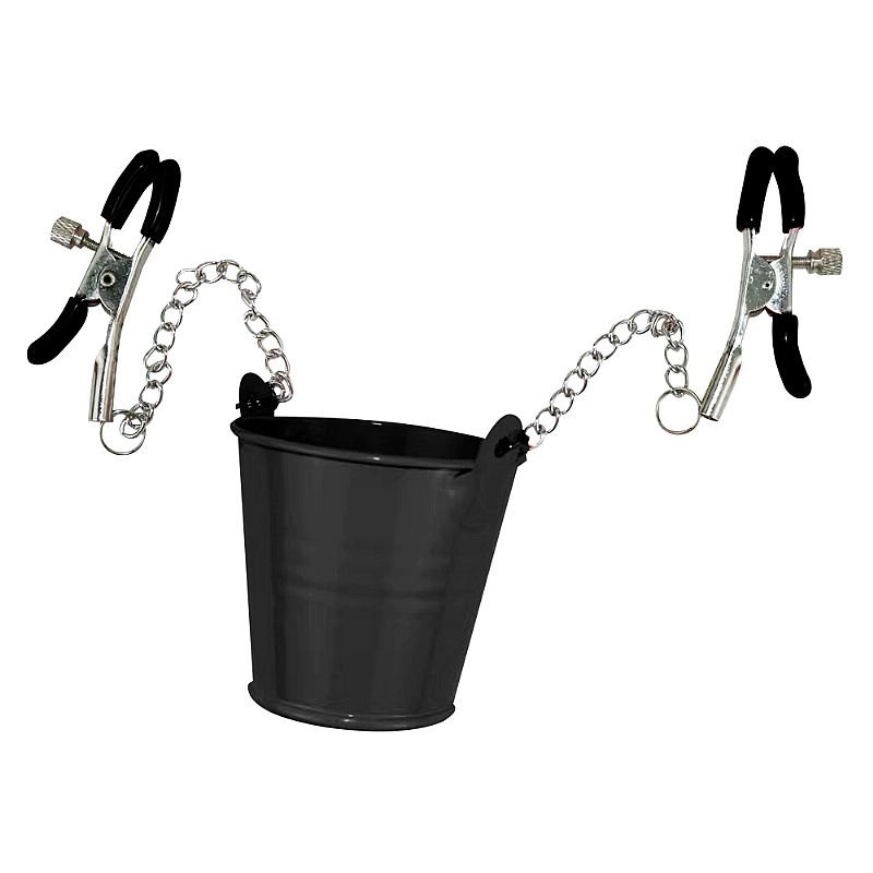 Grampos de Mamilo com Baldinho - Vermelho
