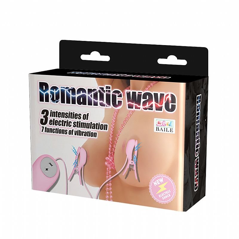 Grampos de Mamilos com Choque - Romantic - Baile