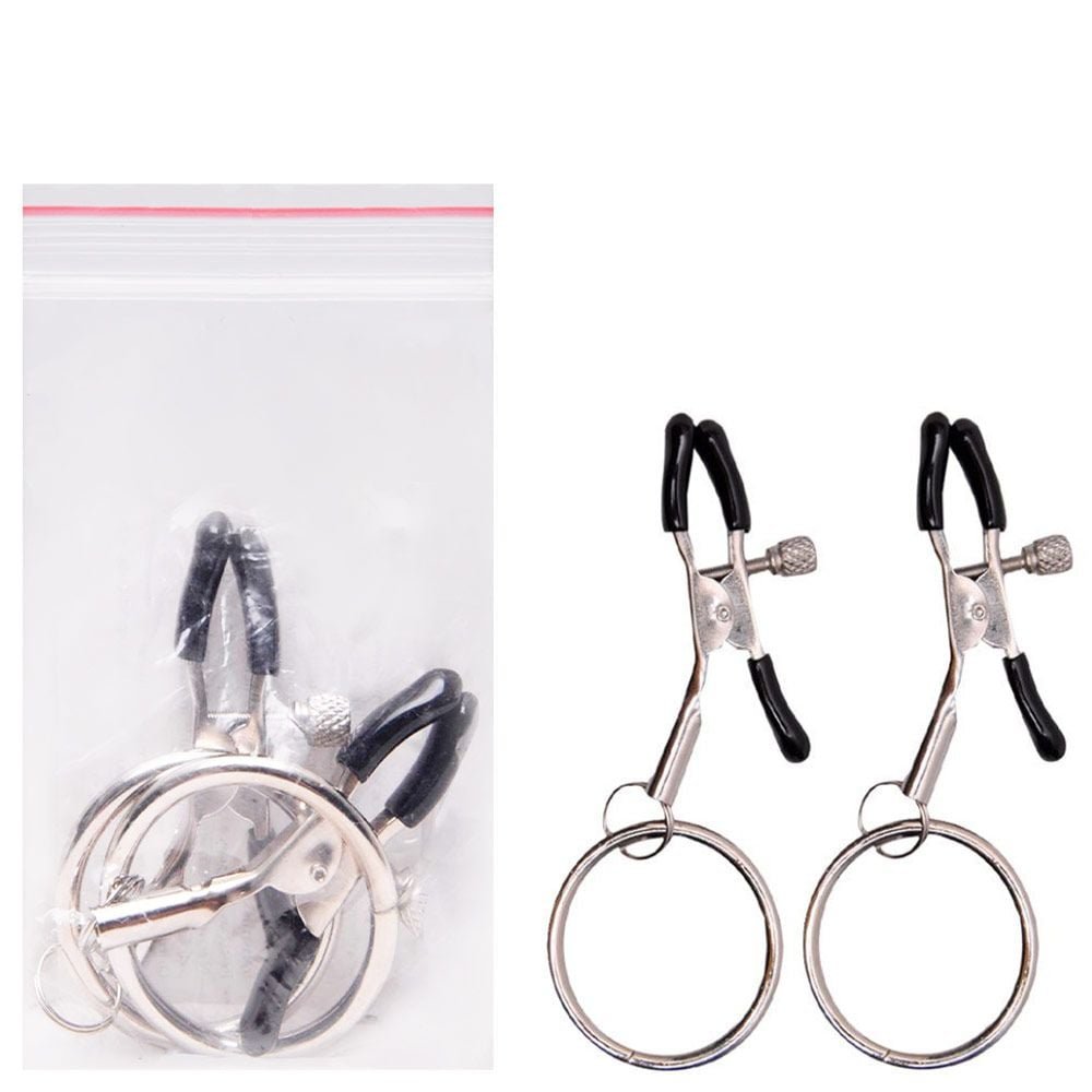 Grampos Estimuladores Para Seios Metal Sexy Import